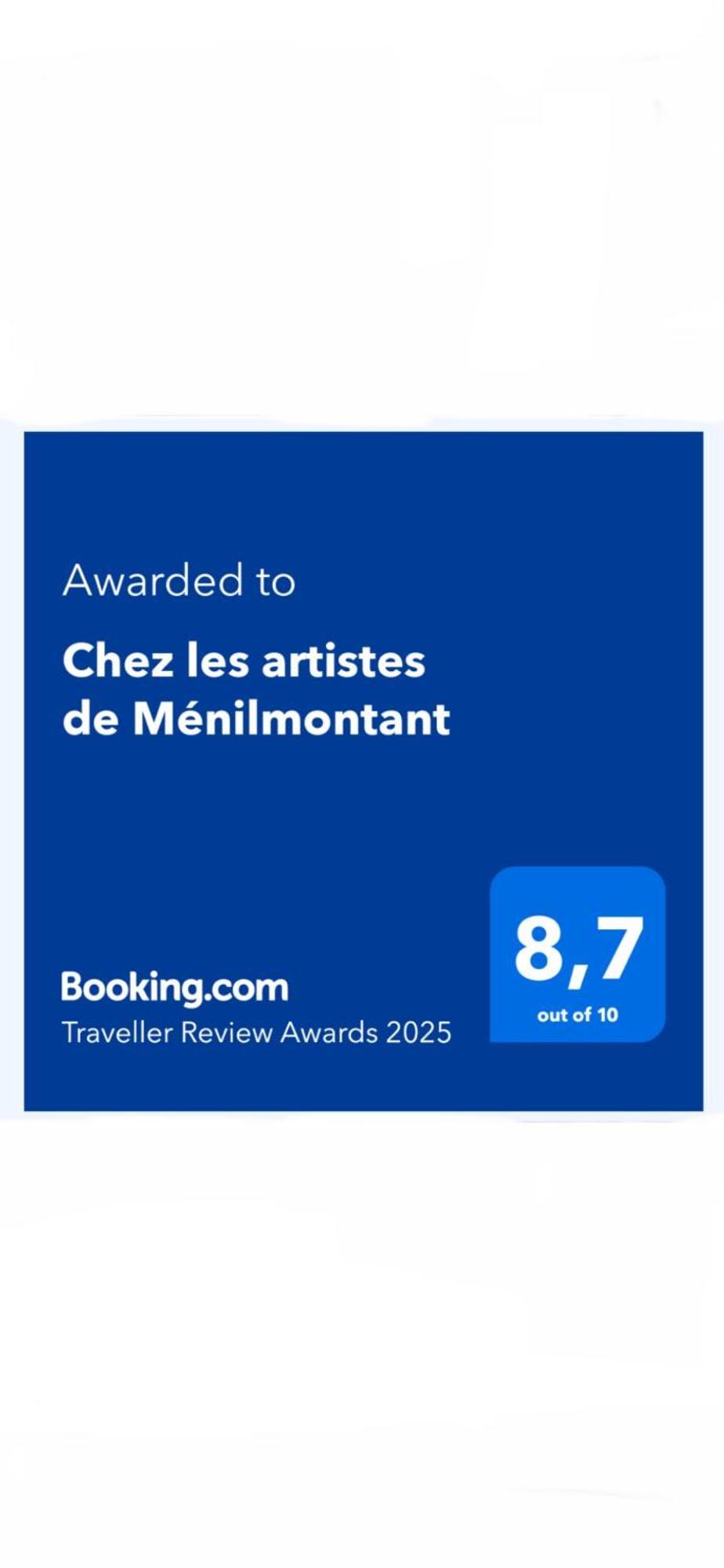 Chez Les Artistes De Menilmontant Apartment ปารีส ภายนอก รูปภาพ